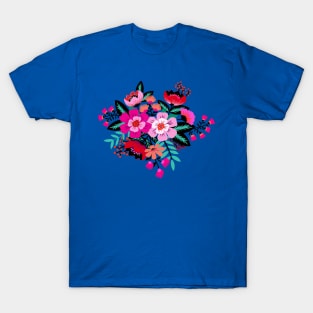 Boho flower bouquet T-Shirt